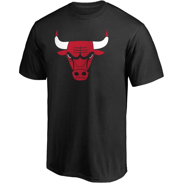 NBA芝加哥公牛队短袖训练服 比赛运动时尚潮流T恤