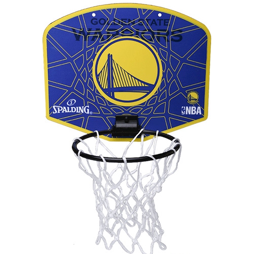 NBA斯伯丁迷你小篮筐 金州勇士队家用房间室内挂墙迷你篮板 77-642Y