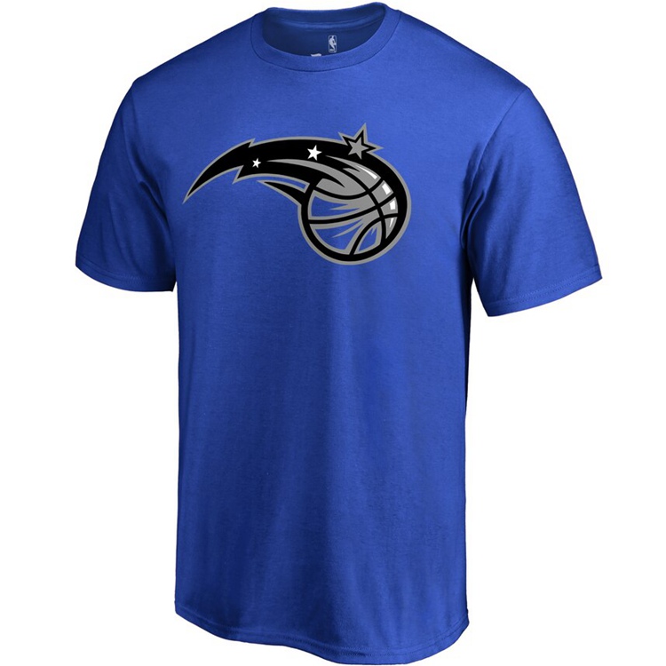 NBA奥兰多魔术队短袖投篮服 训练运动潮流时尚T恤 蓝色 Fanatics