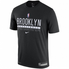 布鲁克林篮网队训练服短袖 2021黑色