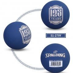 Spalding 125周年纪念迷你小篮球 蓝色