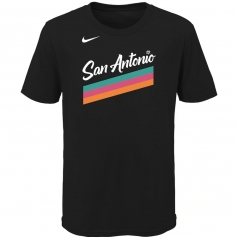 圣安东尼奥马刺队logo短袖 2021城市版