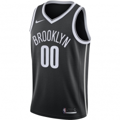 布鲁克林篮网队定制球衣 2021黑色球迷版经典配色版