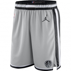 圣安东尼奥马刺队球裤 2021灰色宣告版