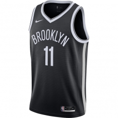 凯里-欧文布鲁克林篮网队11号球衣 2021黑色球迷版经典配色版