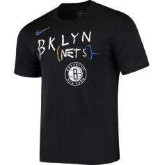 布鲁克林篮网队logo短袖 2021城市版