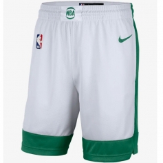 波士顿凯尔特人队球裤 2021白色城市版