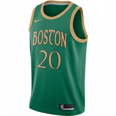 戈登-海沃德球衣 波士顿凯尔特人队20号 球迷城市版 绿色