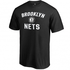 布鲁克林篮网队潮流短袖 黑色