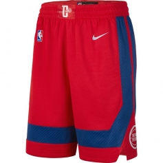 底特律活塞队球裤 2020红色城市版