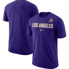 洛杉矶湖人队T恤 紫色
