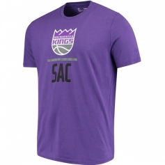 萨克拉门托国王队流行短袖 紫色