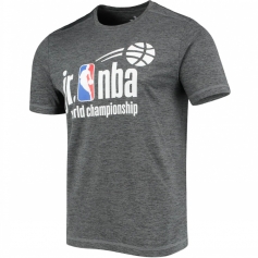 NBA商标短袖 灰色