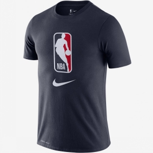 NBA LOGO短袖 蓝色